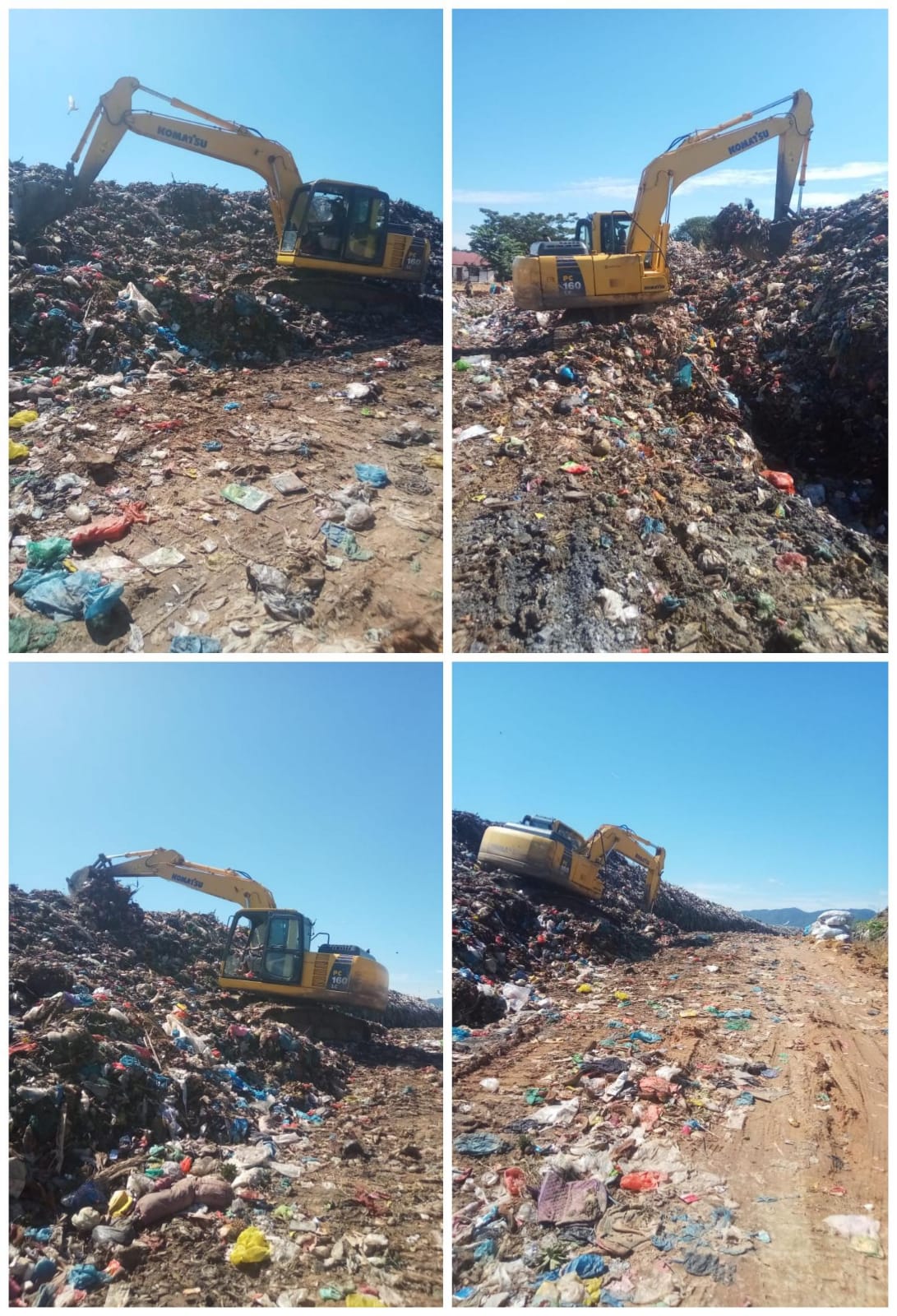 Penataan Sampah di TPA Perlayuan